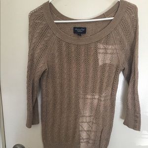 3/4 sleeve sweater American Eagle